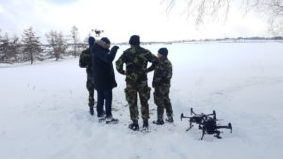 Militares irlanda drones coptrz
