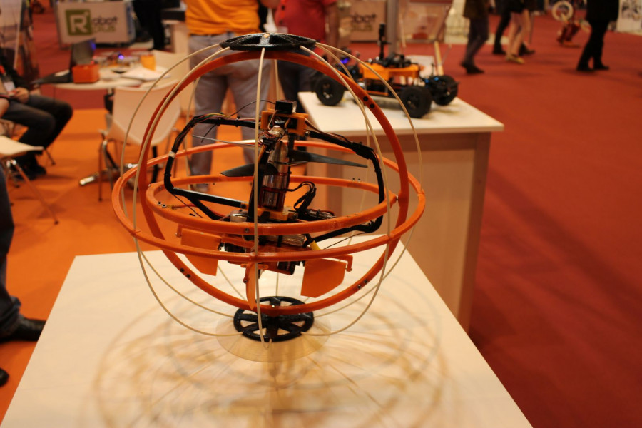 Airk dron interiores global robot expo