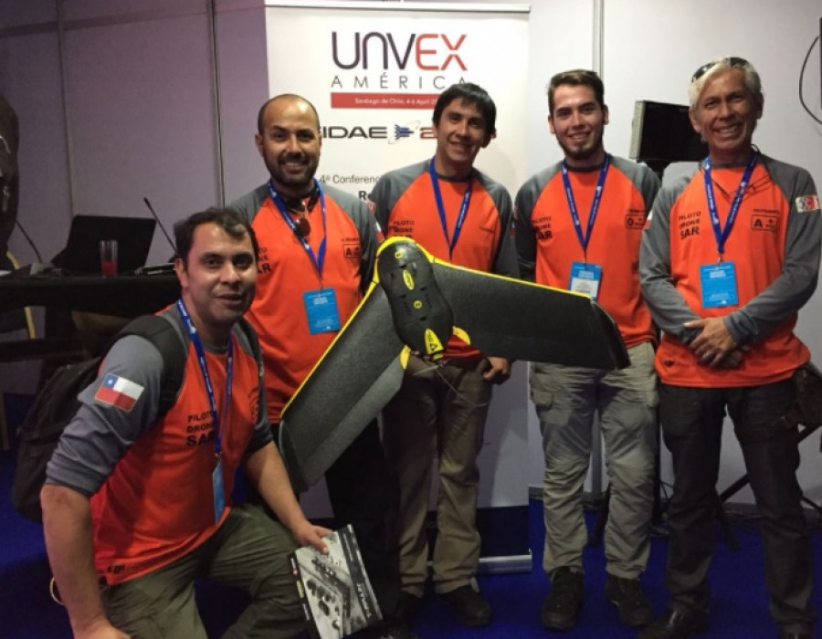 Drone sar chile unvex america 2018 twitter