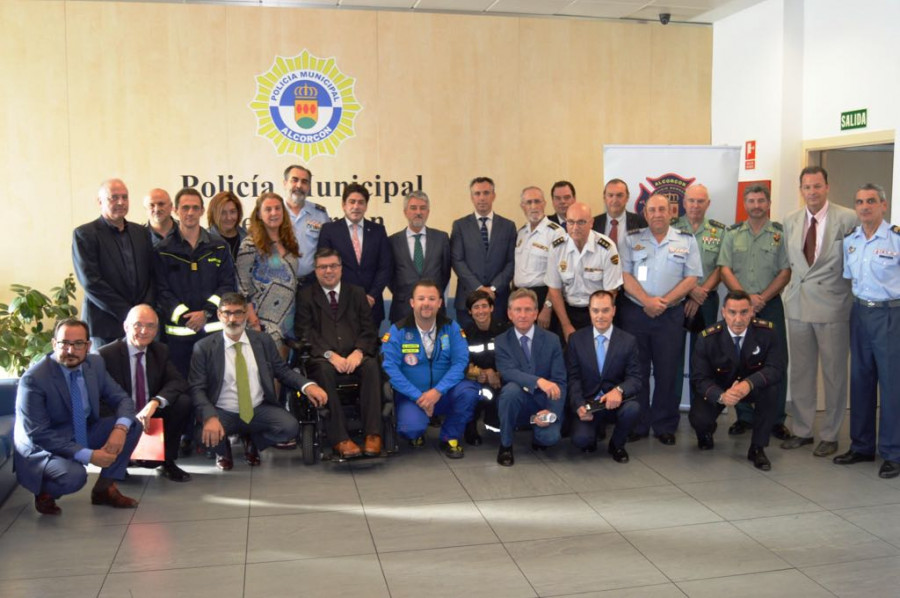Encuentro proteccion civil Alcorcon