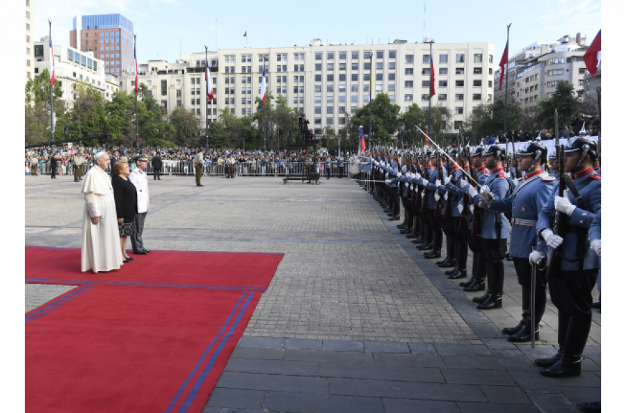 Papa en chile  Presidencia de Chile