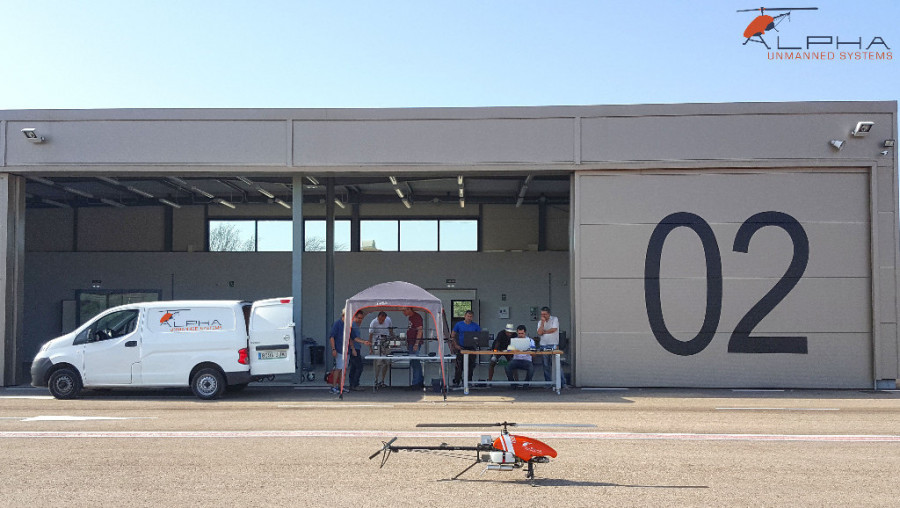 Alpha unmanned systems flight test jaen