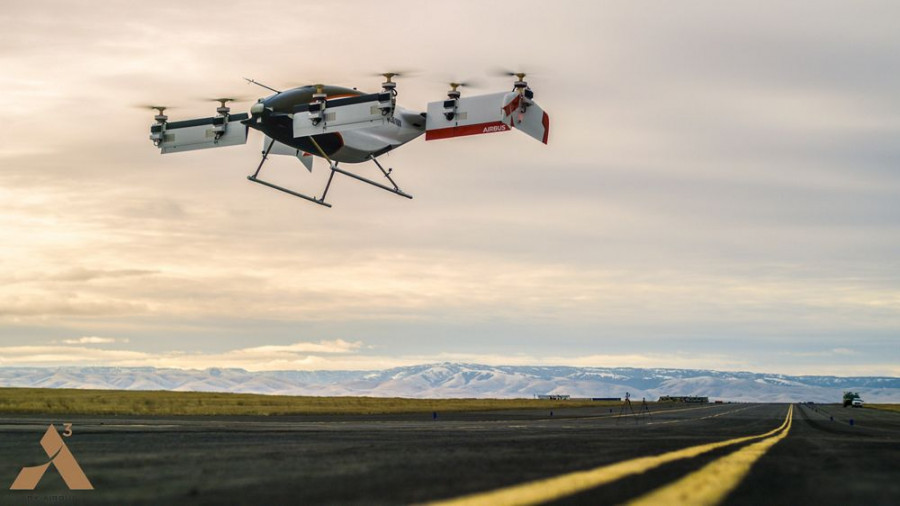 Vahana primer vuelo  Airbus Helicopters