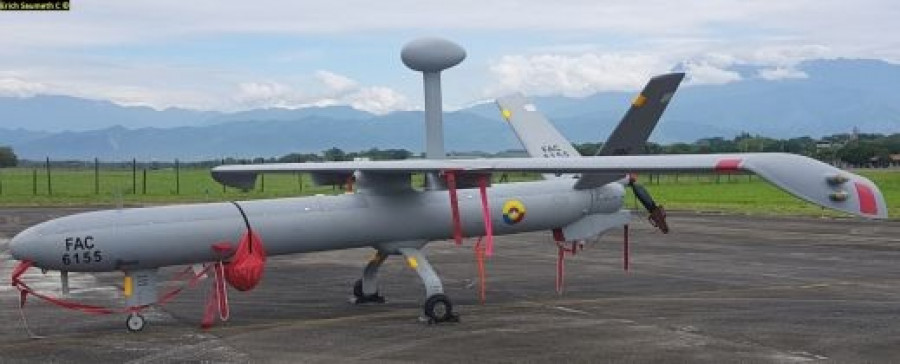 Hermes450 Fuerza aerea colombiana  Erich