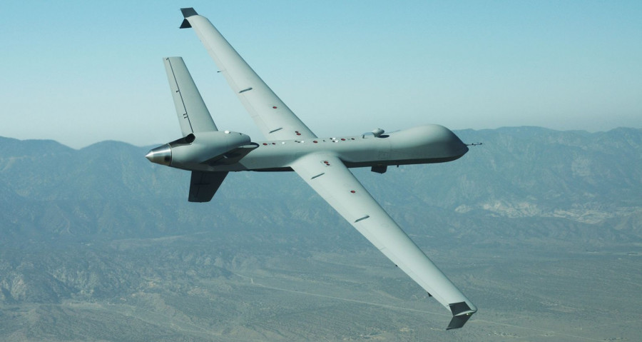 160505 dron uav uas rpas Predator B Block 5 Gray Butte First Flight ga asi 1600x852