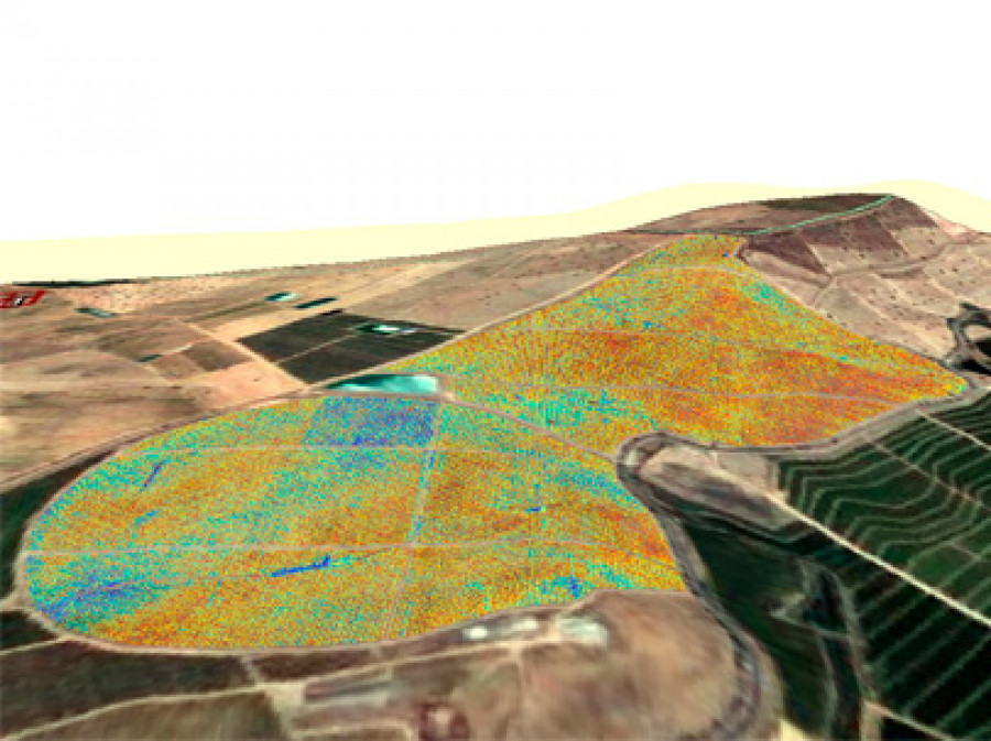Agrodrone mapeo 3D barrillo