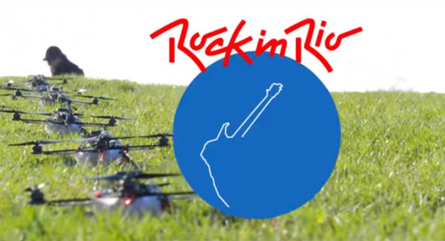 Rock in rio drones