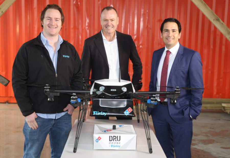 160829 dominos pizza enterprises drones uav uas rpas dominos pizza