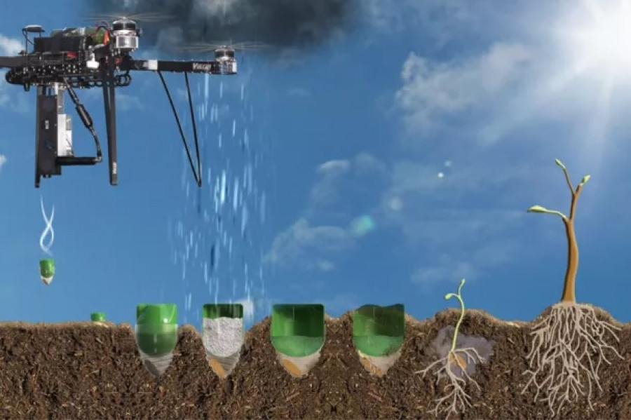 160809 uav uas drones rpas reforestacion arbol biocarbon engineering02