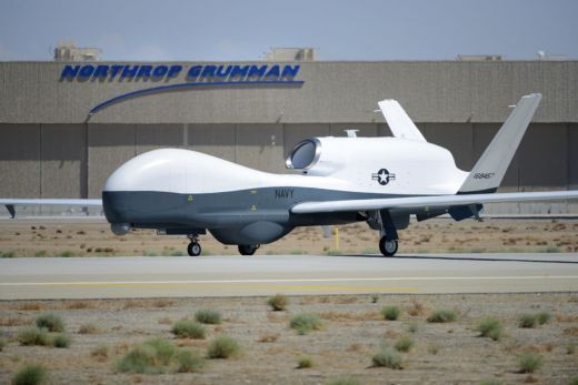 Triton uav uas uav mq 4c northrop grumman 520