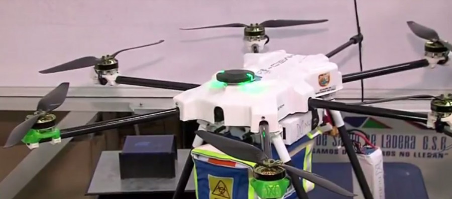 Cali Colombia uav sanitario  captura youtube 90 minutos