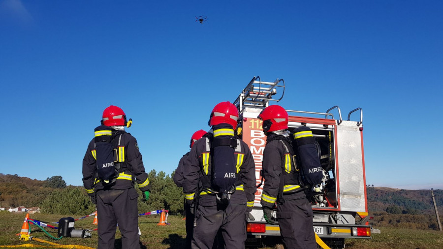 Curso bomberos  Aerocamaras 1