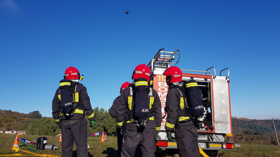 Curso bomberos  Aerocamaras 1