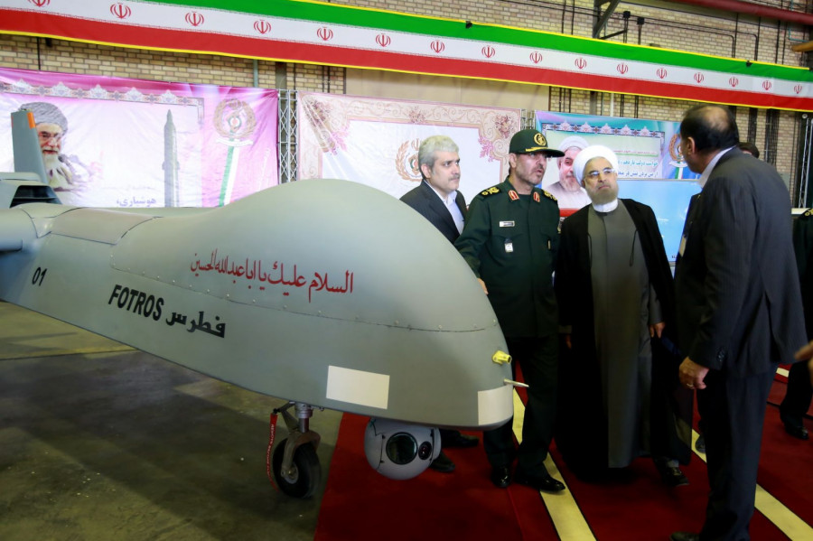 161004 dron uav uas rpas iran ministerio defensa iran