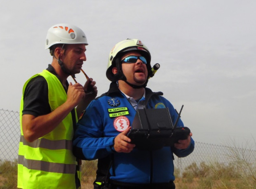 SIMULACRO RETTUNGSDRONE