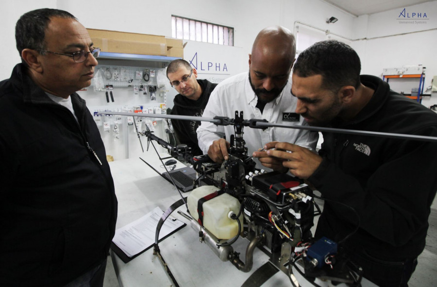161205 sniper formacion insituto volcani alpha unmanned systems02