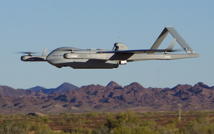 160517 aerosonde vtol uas uav dron rpas aerovironment