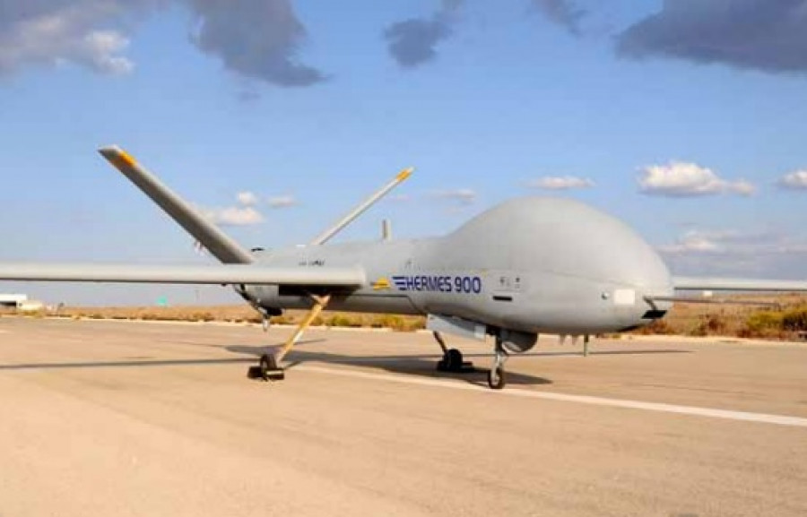 150909 dron uav uas israel suiza hermes 900 elbit sistems