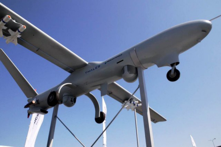 150907 dron uav rpa Watchkeeper Gryf thales uk