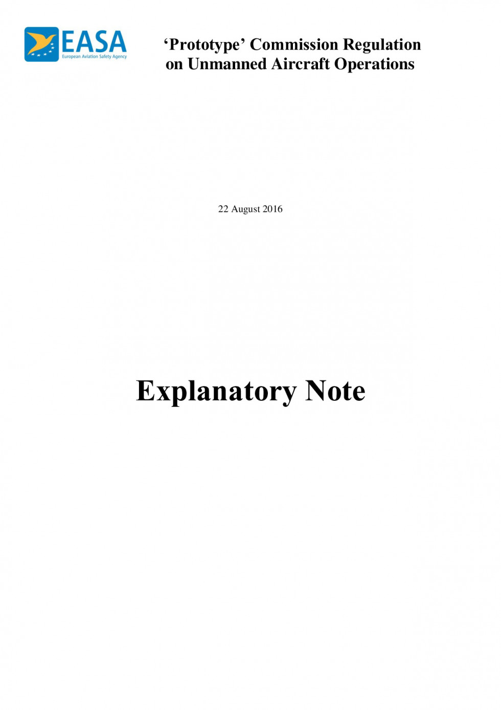 160917 notasexplicativas Reglas20Prototipo20para20UAS20europa