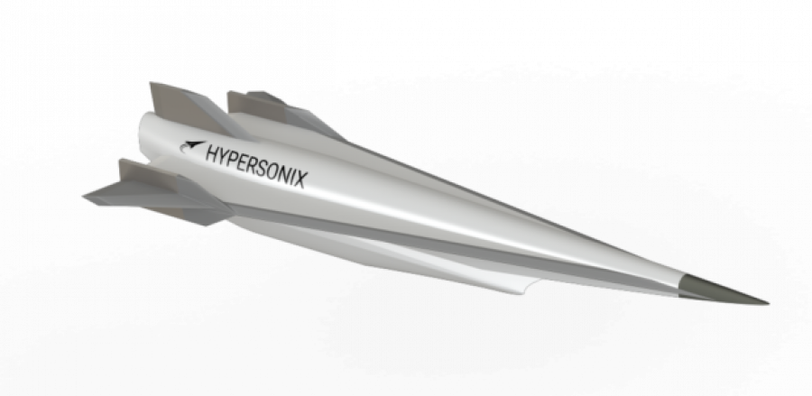 Prototipo del dron hipersónico.