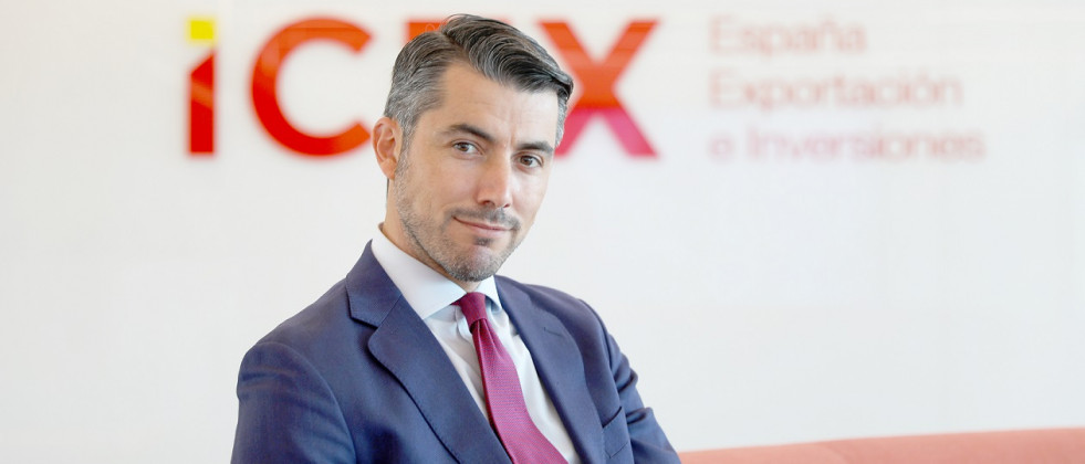 Rodrigo Tilve,  director de Tecnología Industrial y Servicios Profesionales del ICEX