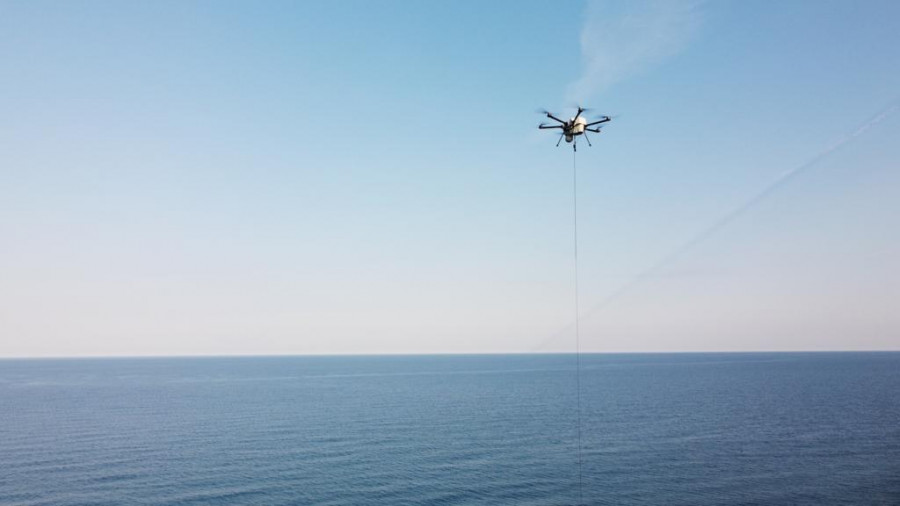 Orion 2 tethered UAS for military drone applications