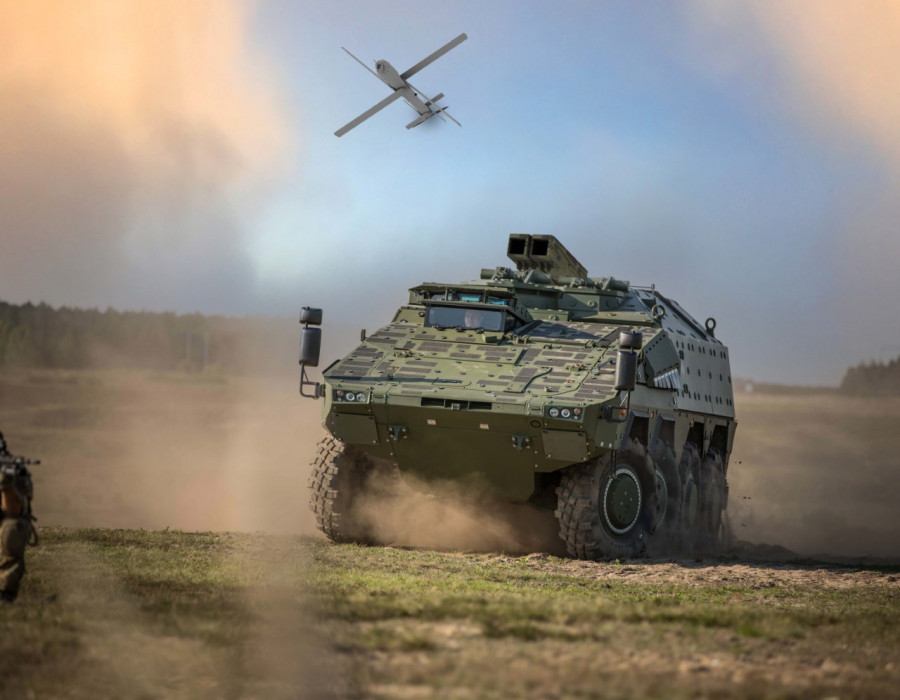 UVision integra su munición merodeadora en vehículos de Rheinmetall para mostrarla en Eurosatory