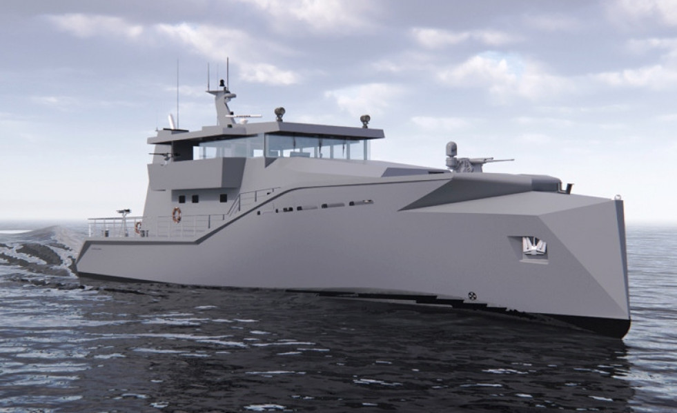 Metal Shark construye un buque patrullero tipo 115 Defiant para Guyana