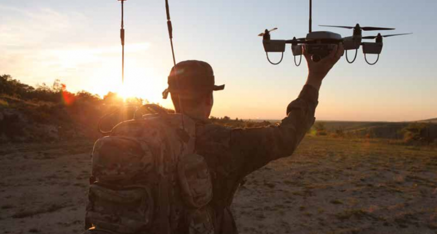 Huginn dron ejercito de tierra