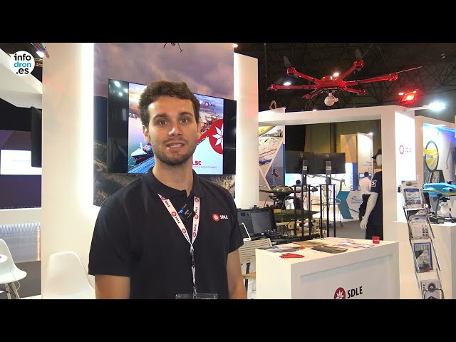 SDLE muestra en UNVEX sus soluciones y comenta el proyecto SENOPTER de enjambre de drones terrestres