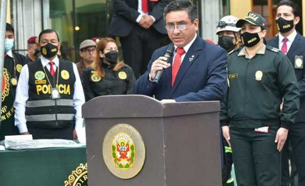 Perú invertirá 90 millones de dólares en equipos para la Policía en 2023