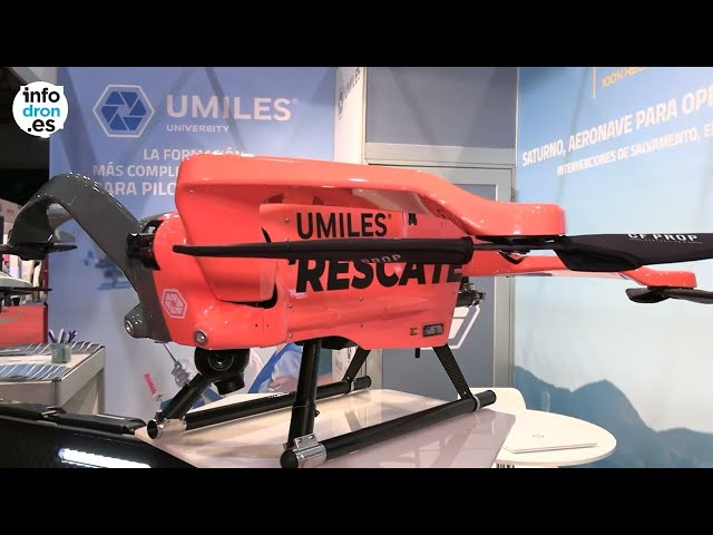 Umiles demuestra las capacidades de su dron de fabricación 100% española en Sedexpo