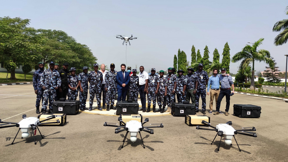 Nigerian Police uses Elistair Orion UAVs for border protection