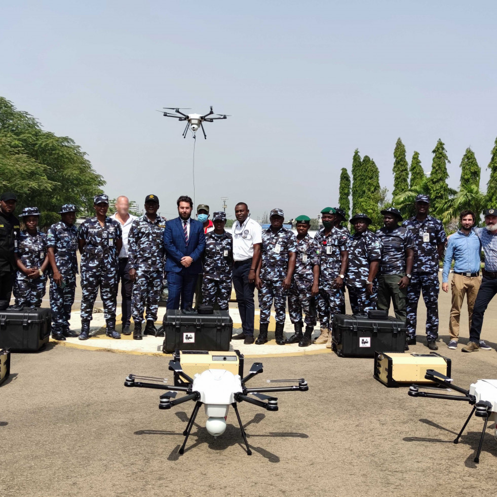 Nigerian Police uses Elistair Orion UAVs for border protection