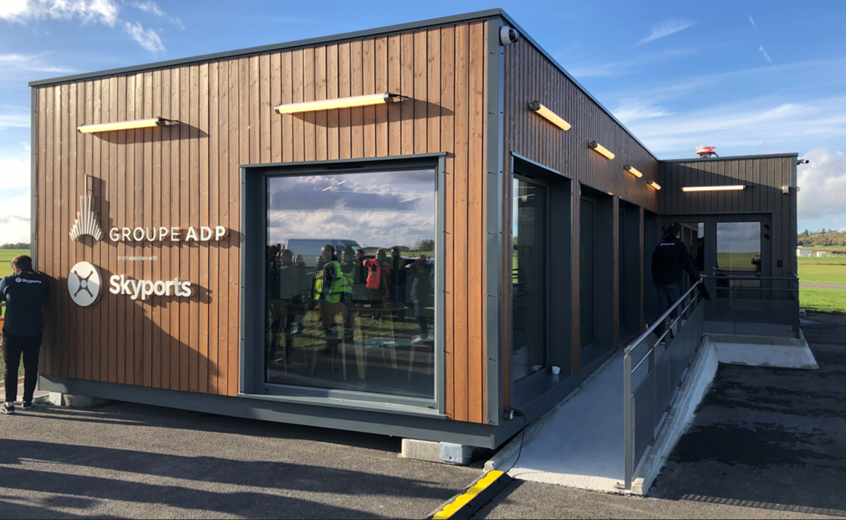 Passenger terminal designed by Skyports and Groupe ADP at the Pontoise Vertiport (Groupe ADP) (3)