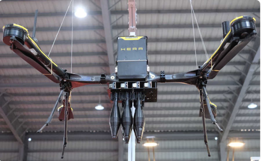Screenshot 2022 12 12 at 09 55 23 Vietnam HERA military drone 15kg payload can drop 9 bombs