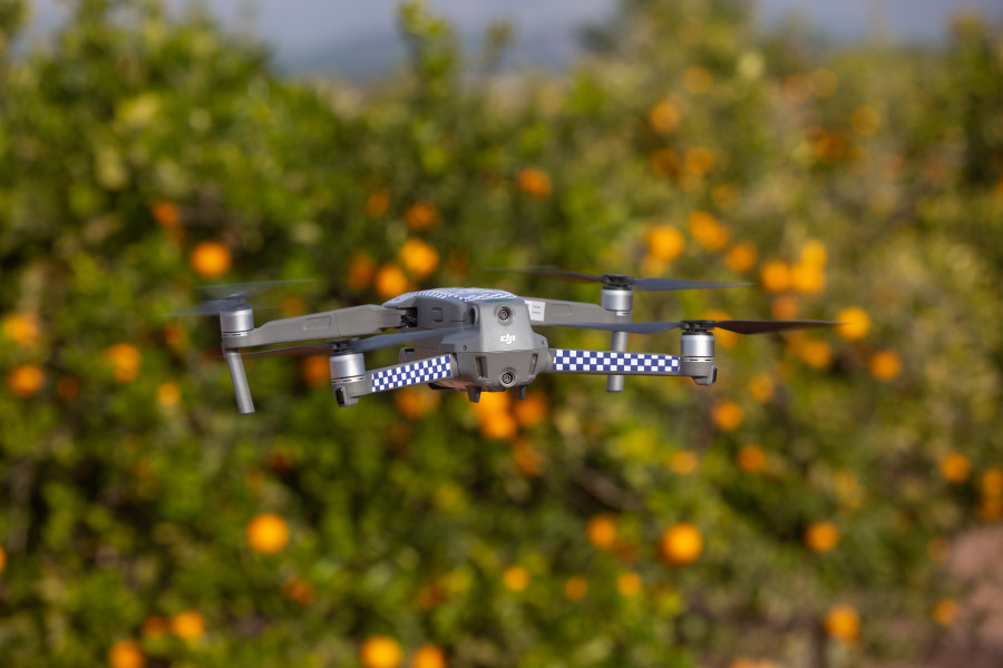 Dron bétara policia