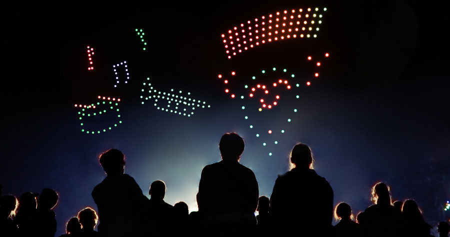 UMILES DRON LIGHT SHOW I