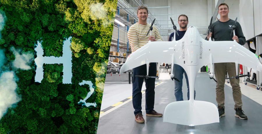Wingcopter ZAL H2 Dr. Holger Kuhn Dr. Ing. Christoph Hess Tom Plümmer