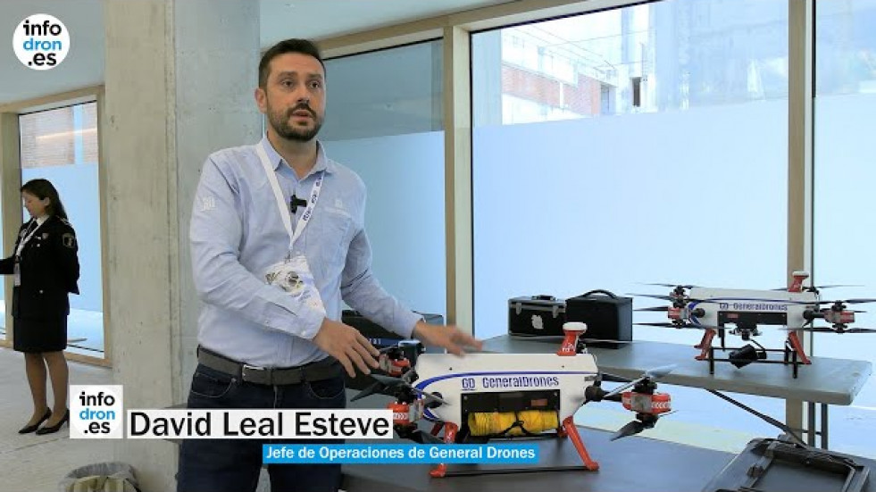 General Drones presenta en Benidorm su UAV Auxdron con el que salvado varias vidas este verano