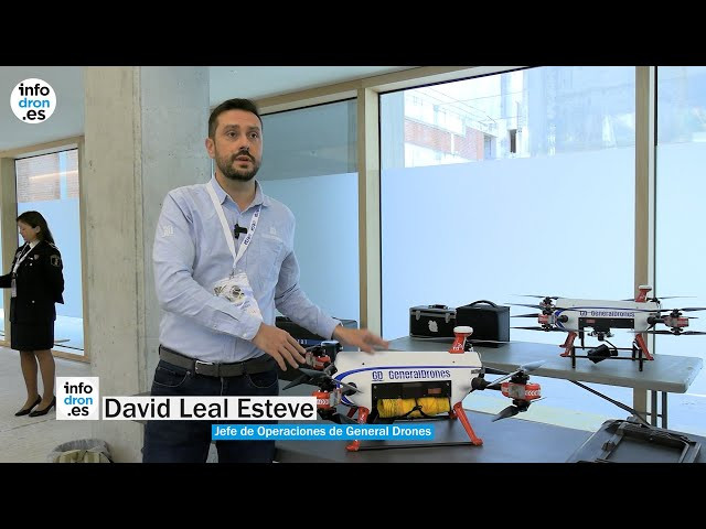 General Drones presenta en Benidorm su UAV Auxdron con el que salvado varias vidas este verano