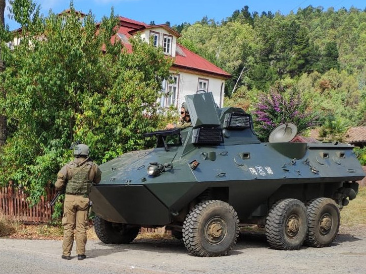 Tradec y Mafra-TMI repararán carros Mowag Piraña 6x6 de Carabineros de Chile