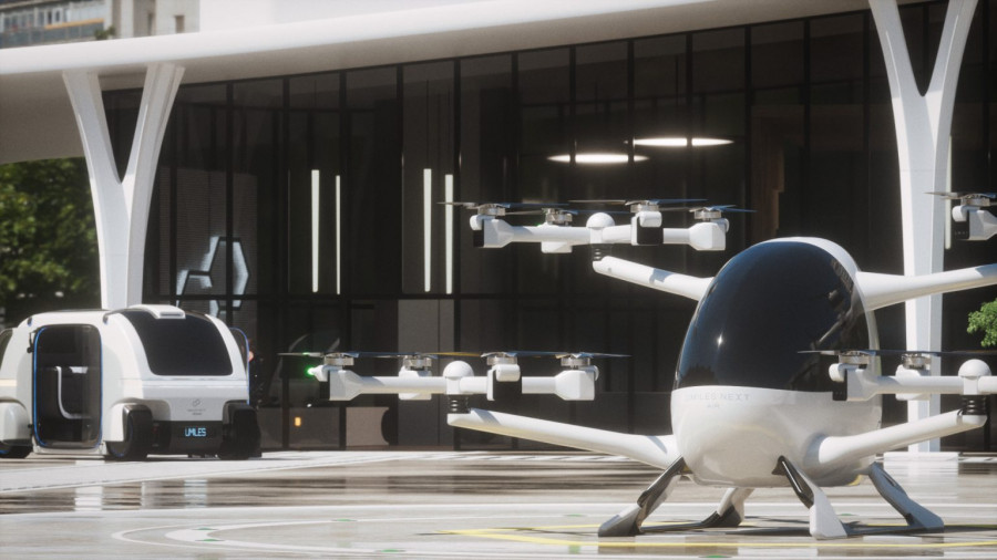 Dron y UGV de Umiles Next