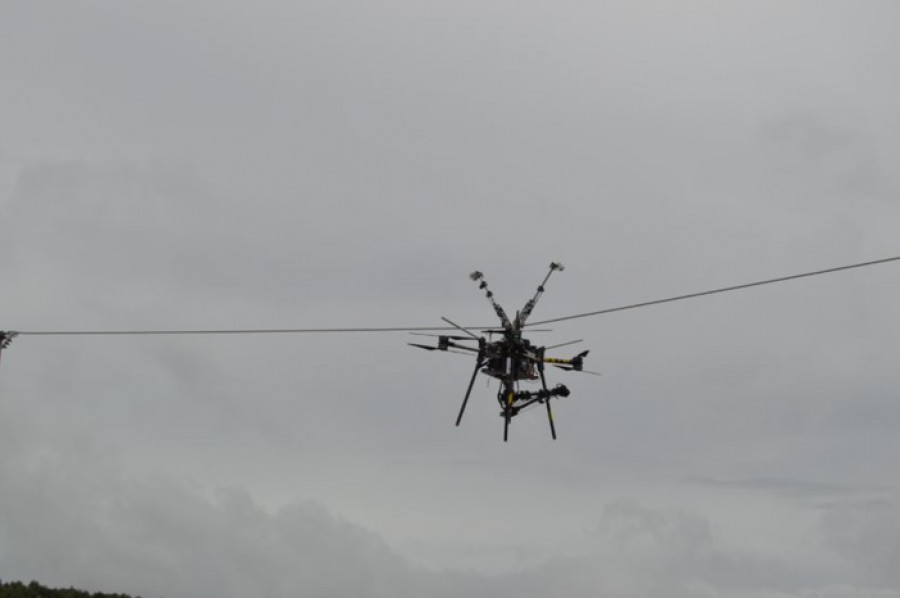 Dron proyecto Aerial Core foto CATEC