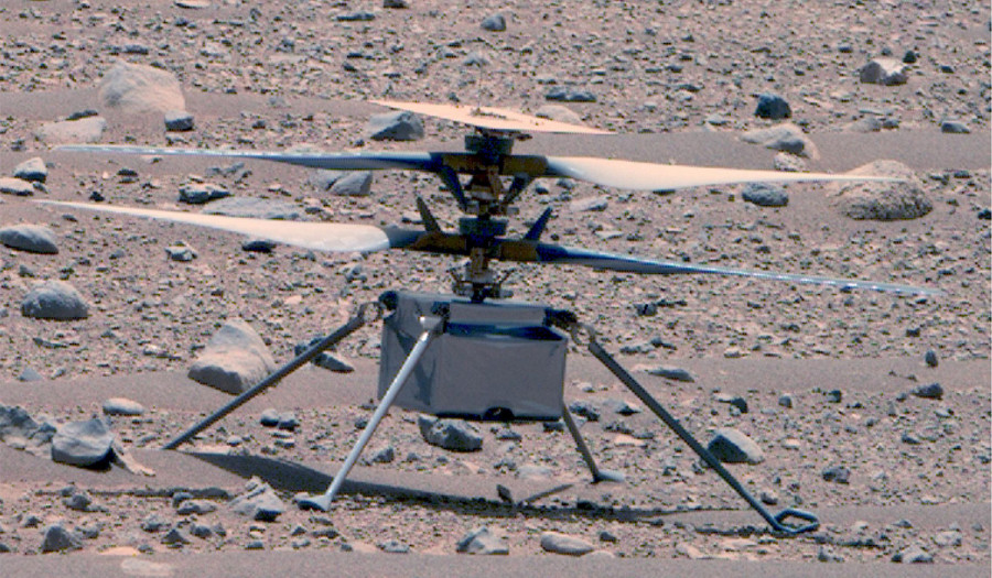 Dron ingenuity foto Nasa
