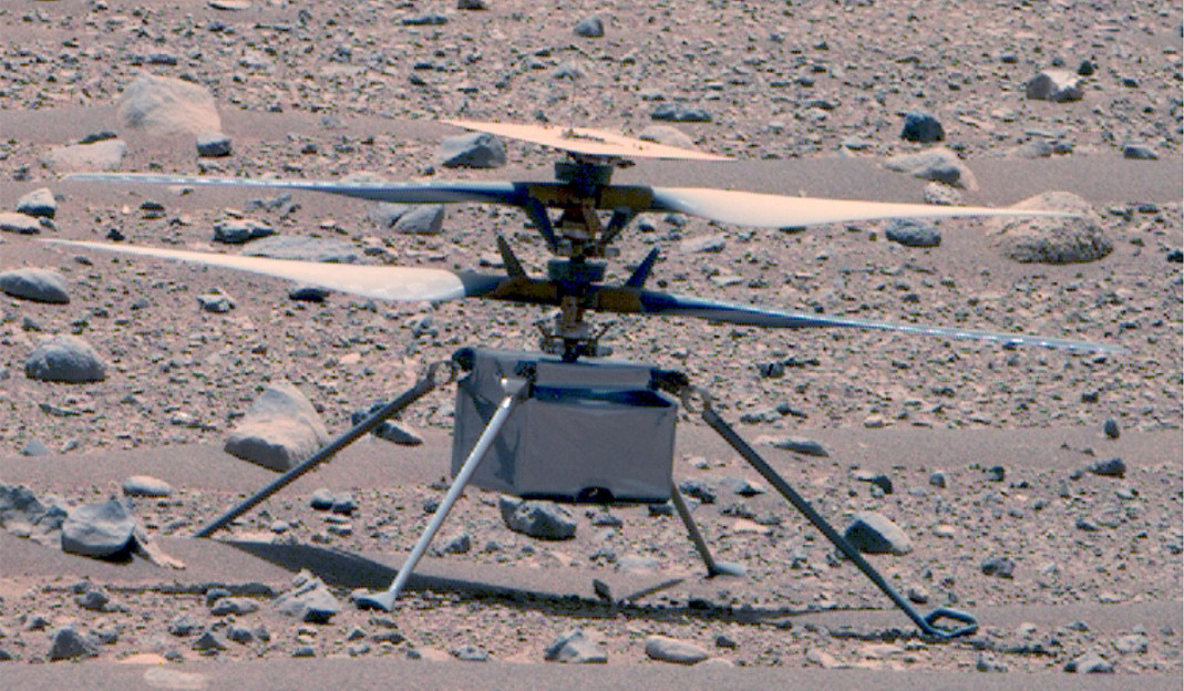 Dron ingenuity foto Nasa