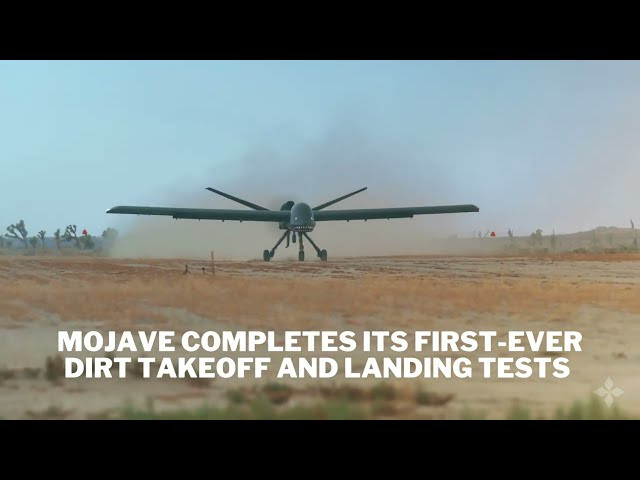 GA-ASI Mojave STOL UAS Completes First Dirt Operations