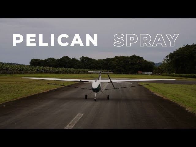 Pyka Pelican Spray - Revolutionary Autonomous Electric Crop Duster