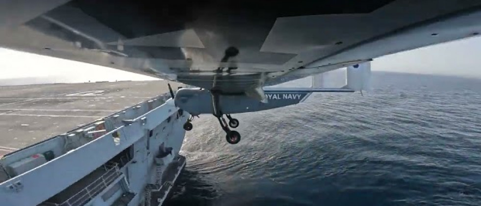 Carrier Landing Wing GoPro Video